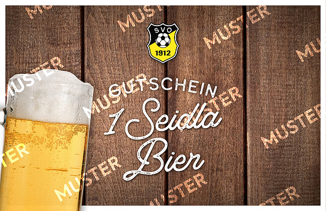 Wertmarke Seidla Bier Wertmarke Seidla Bier