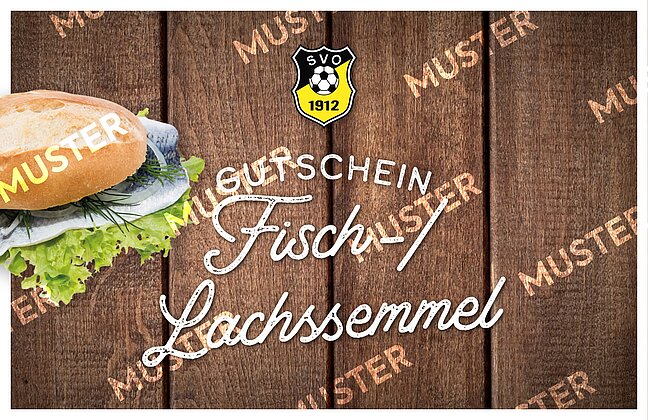 Wertmarke Fisch-/Lachssemmel Wertmarke Fisch-/Lachssemmel