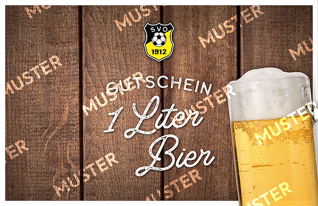 Wertmarke Maß Bier Wertmarke Maß Bier